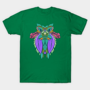 Floral owl T-Shirt